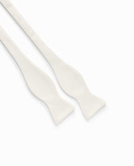 Bow Tie Ivory Satin