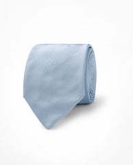 Light Blue Pure Silk Tie