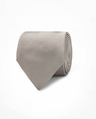 Light Grey Pure Silk Tie