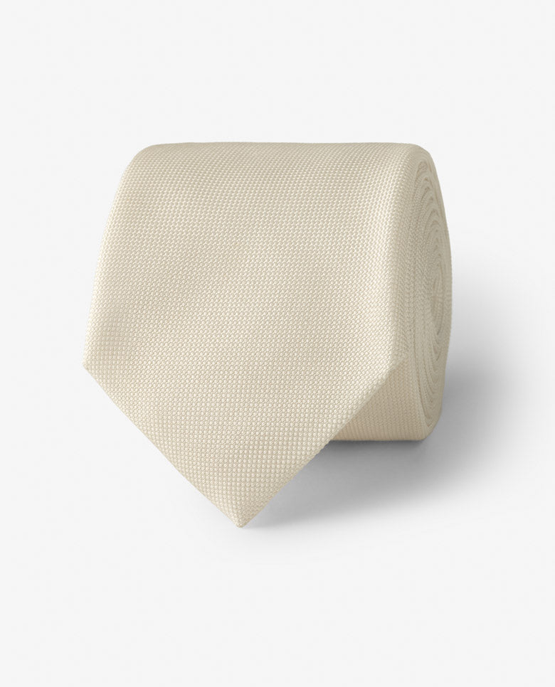 Champagne Pure Silk with Fine Micro-design