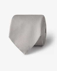 Silver Pure Silk with Fine Micro-design