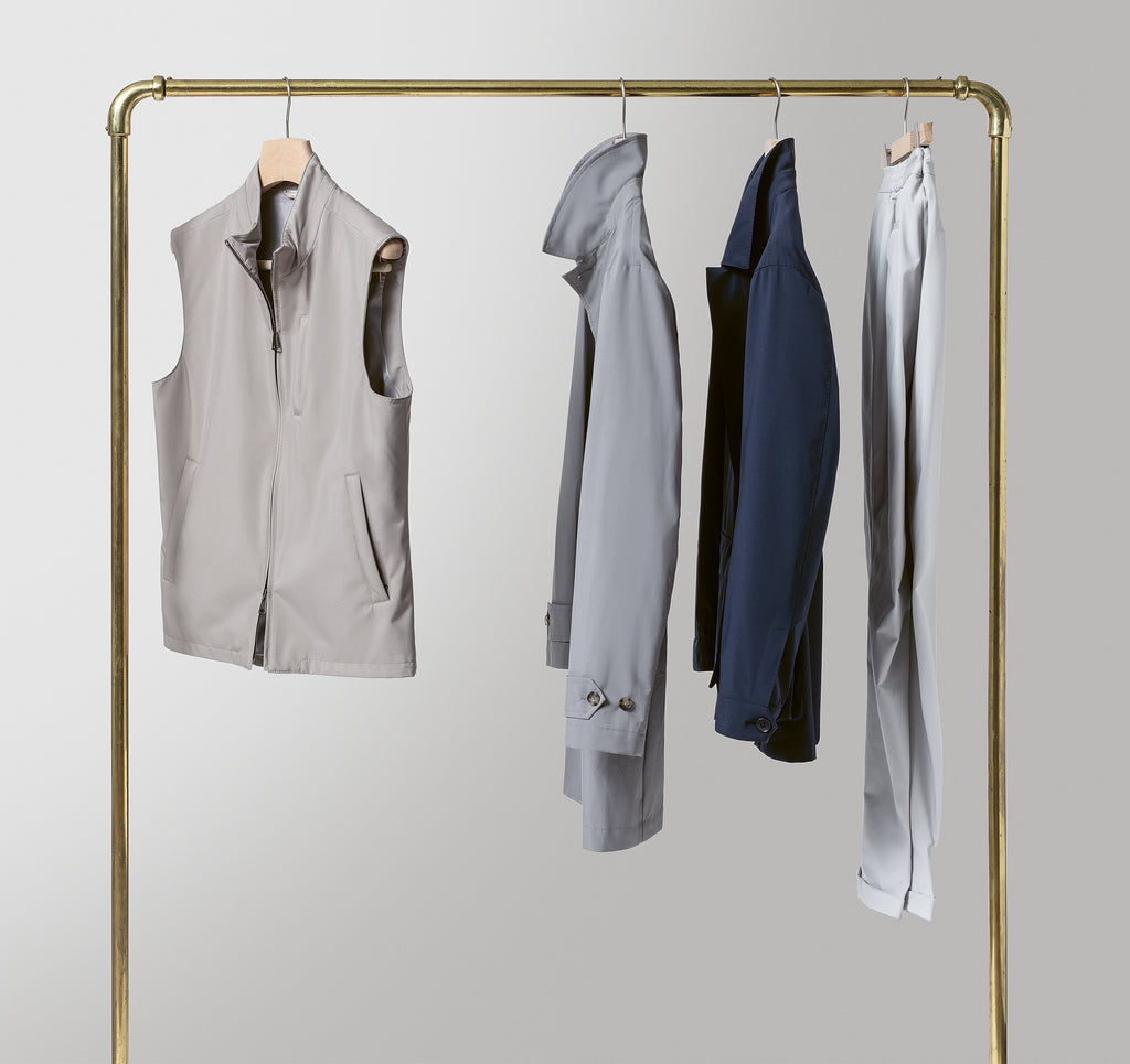 Olmetex Taupe Lightweight Bonded Water-Repellent Technical Lightweight Vest / Bodywarmer