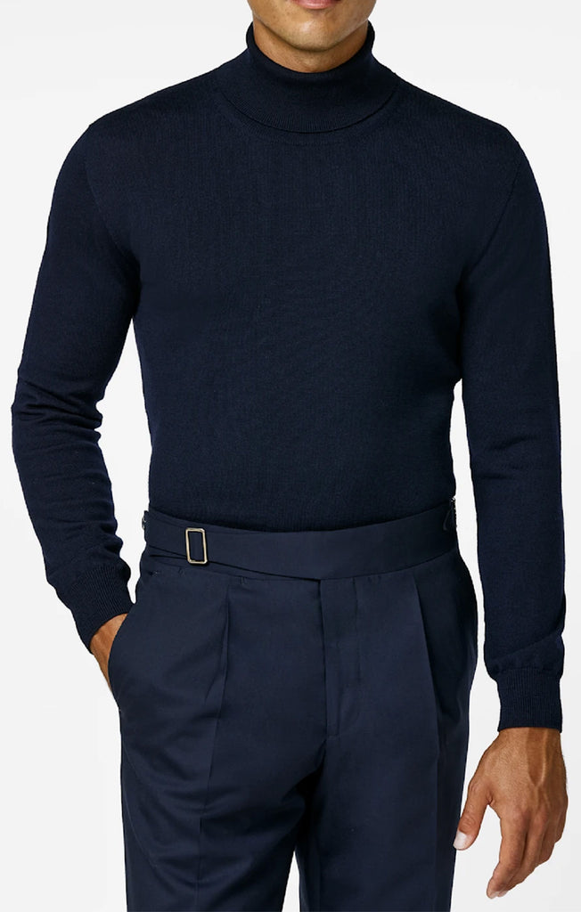Zegna Baruffa Midnight Blue Extra Fine Merino