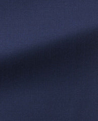 Barberis Canonico Neapolitan Blue Plain Weave S110 Doppio Ritorto Tropical Merino Wool