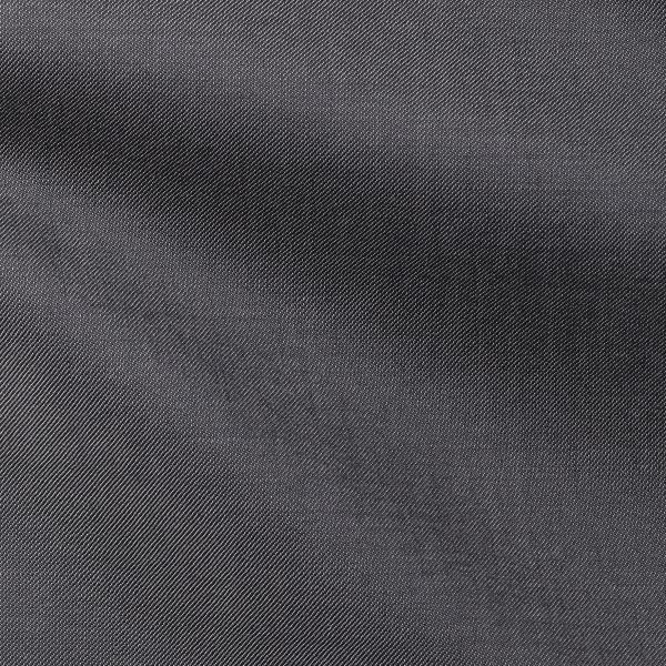 Barberis Canonico Dark Grey Solaro Twill S110 Merino Wool Doppio Ritorto