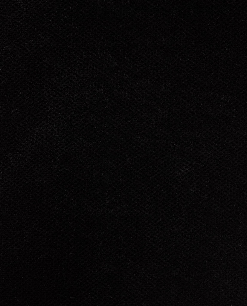 Black Velvet Plain Toe Blake Light Loafers