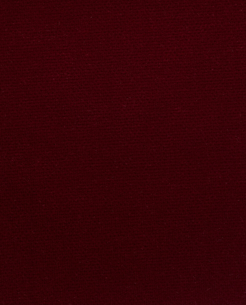 Burgundy Velvet Plain Toe Blake Light Loafers