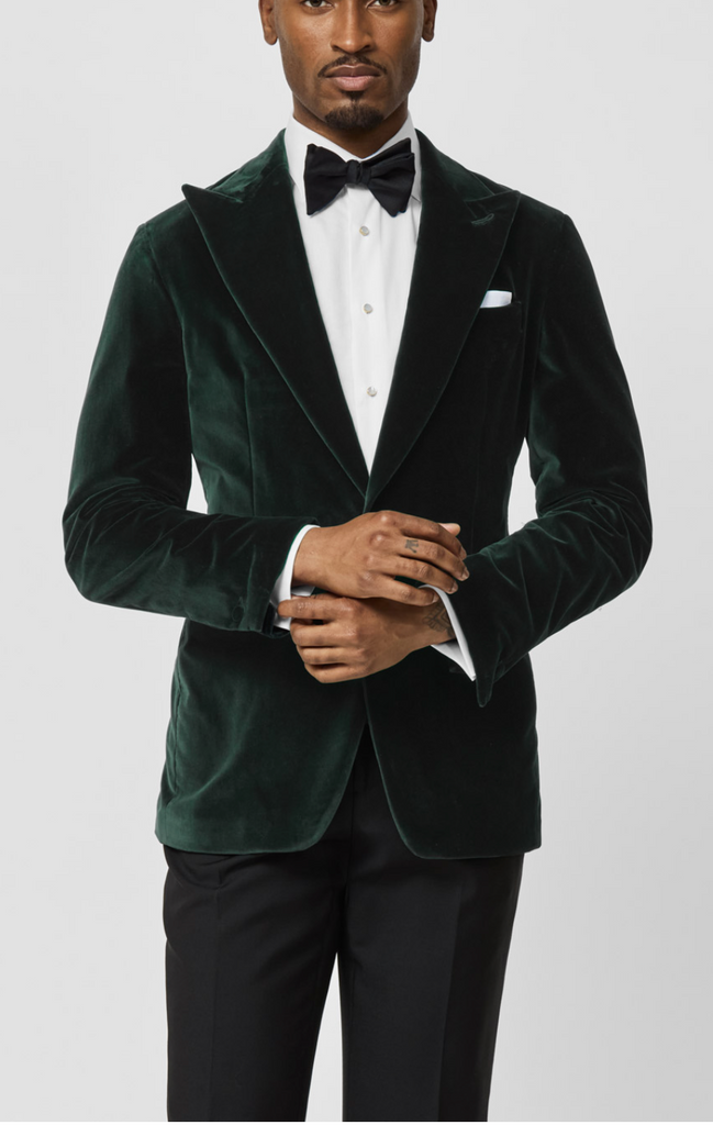 Ariston di Napoli Forest Green Velvet Soft Solid Cotton