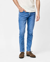 Candiani Used Blue Super Stretch Jeans