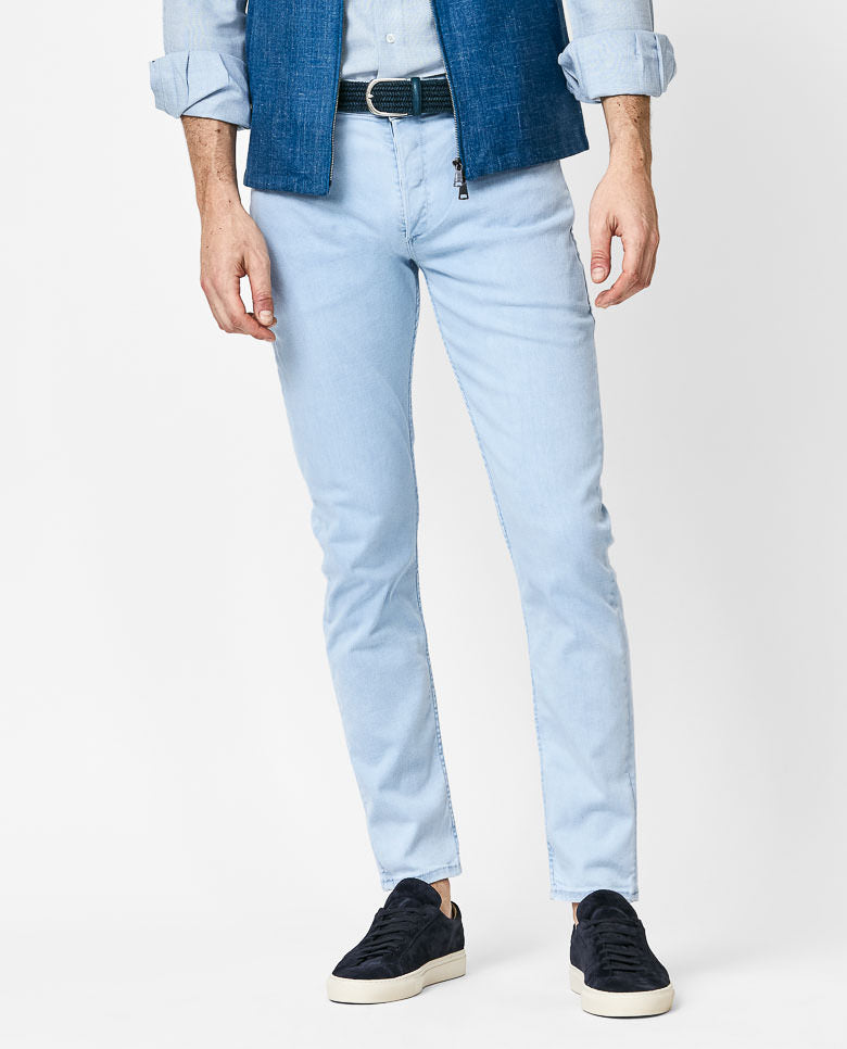 Candiani Light Blue Super Stretch Jeans