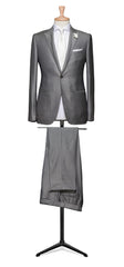 Fratelli Tallia di Delfino Light Grey Wool & Silk