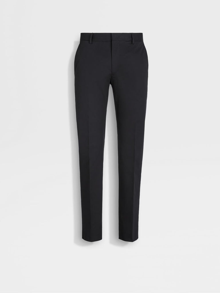 Emenegildo Zegna Black Cotton Stretch