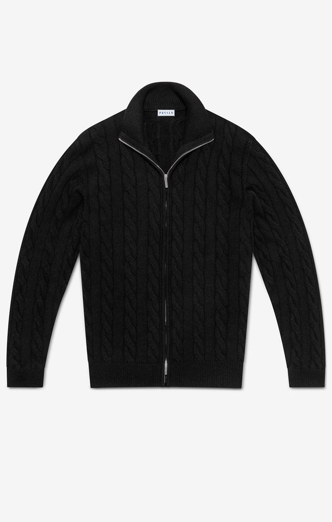 Carriagi Black Pure Cashmere