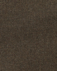 Canclini Dark Caramel Organic Cotton Flannel Plain Weave
