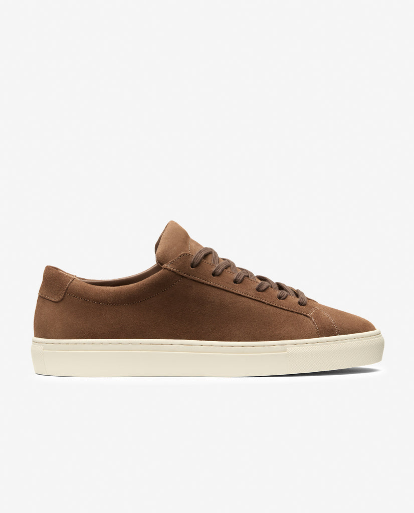 Sneaker Suede nut brown