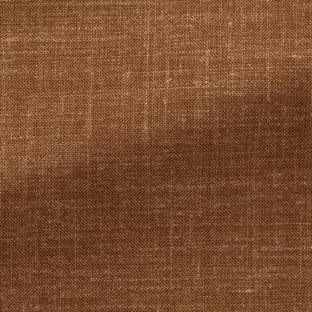 Paulo Oliveira Camel Tropical Wool & Linen Stretch