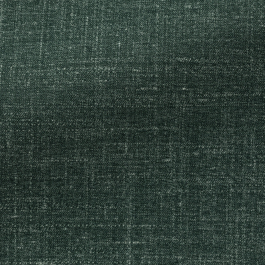 Loro Piana MOVE Green Stretch Merino Wool, Silk & Linen Plain Tropical Weave
