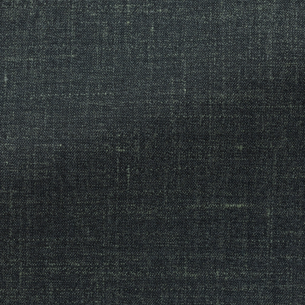 Loro Piana SUMMERTIME Dark Bottle Green Stretch Tropical Wool, Silk & Linen Plain Weave