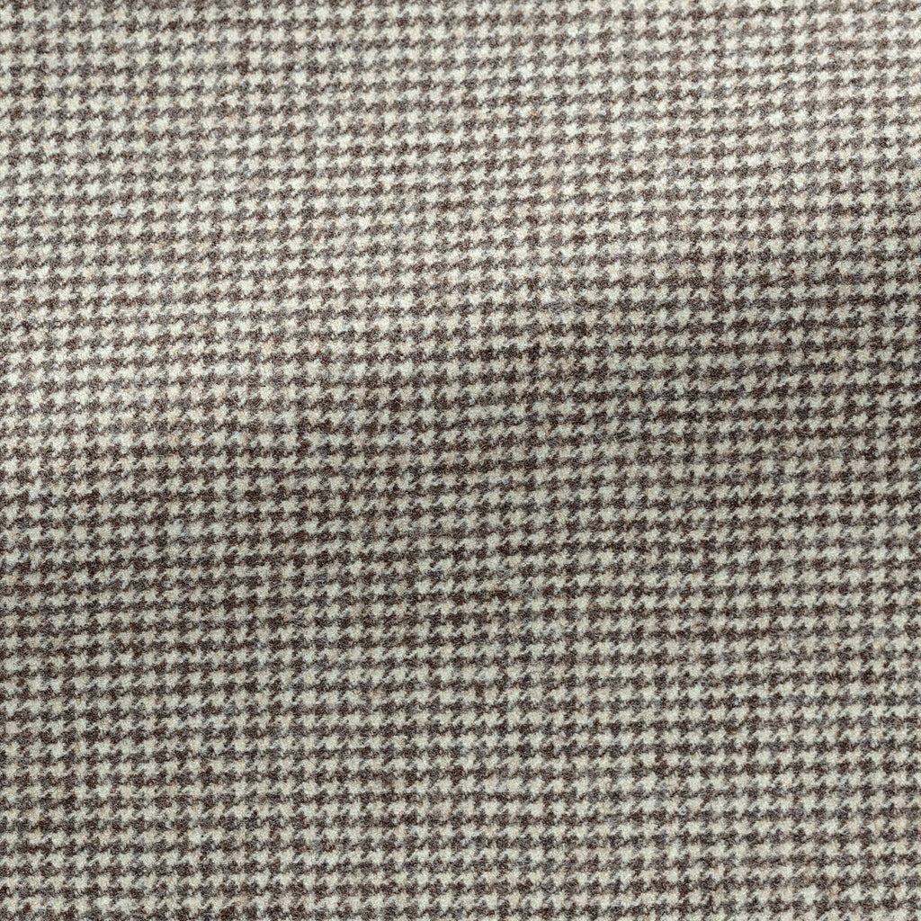 Loro-Piana-Taupe-Ivory-Stretch-Wool-Micro-HoundstoothPC12310gr Fabric