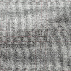 Loro Piana Mixed Grey Stretch Wool Glencheck With Light Pink Overcheck Inspiration