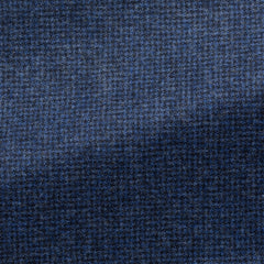 Carlo Barbera Two Tone Blue Wool Cashmere Houndstooth Inspiration