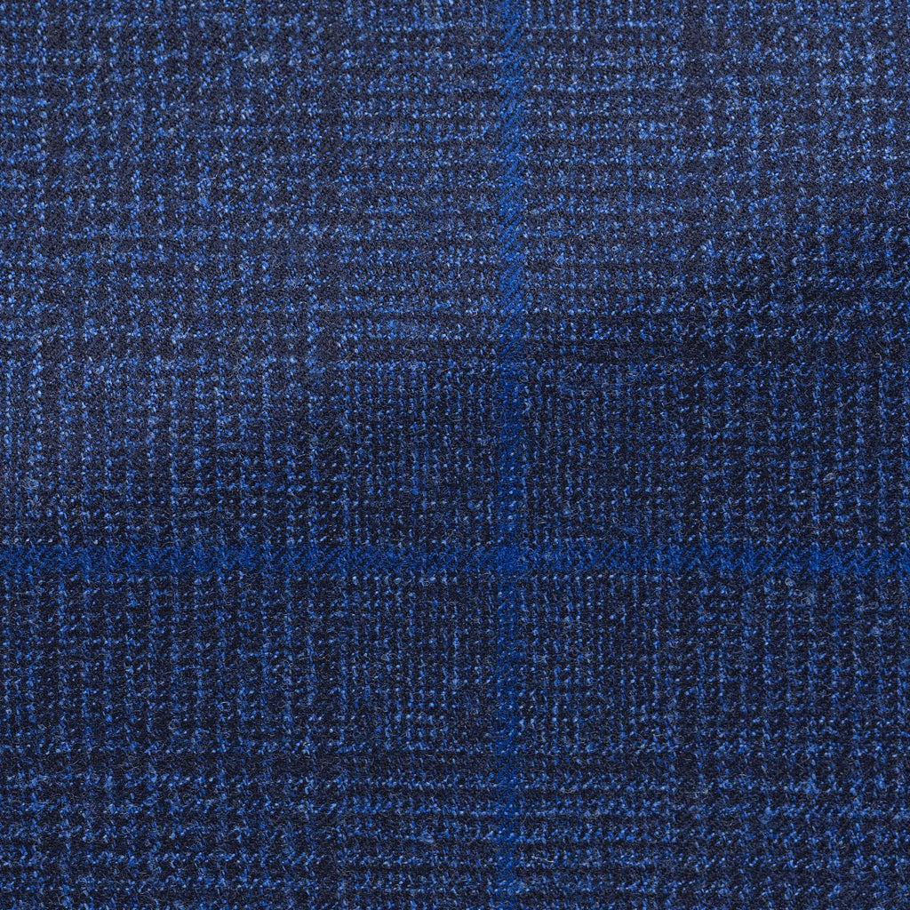 Loro-Piana-Royal-Blue-S120-Natural-Stretch-Wool-Glencheck-With-WindowpanePC14290gr Fabric