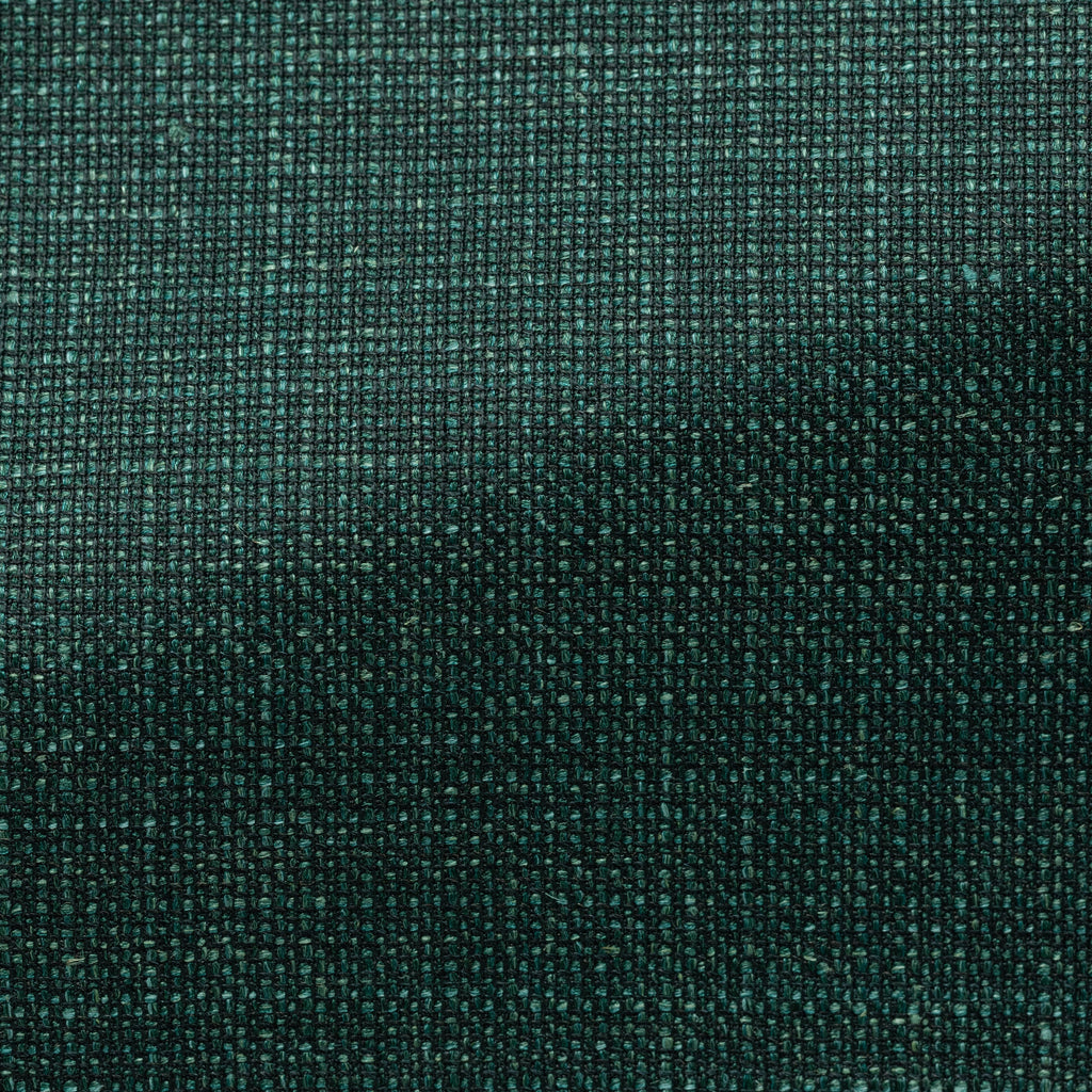 Loro Piana SUMMERTIME Bottle Green Wool, Silk & Linen Open Weave