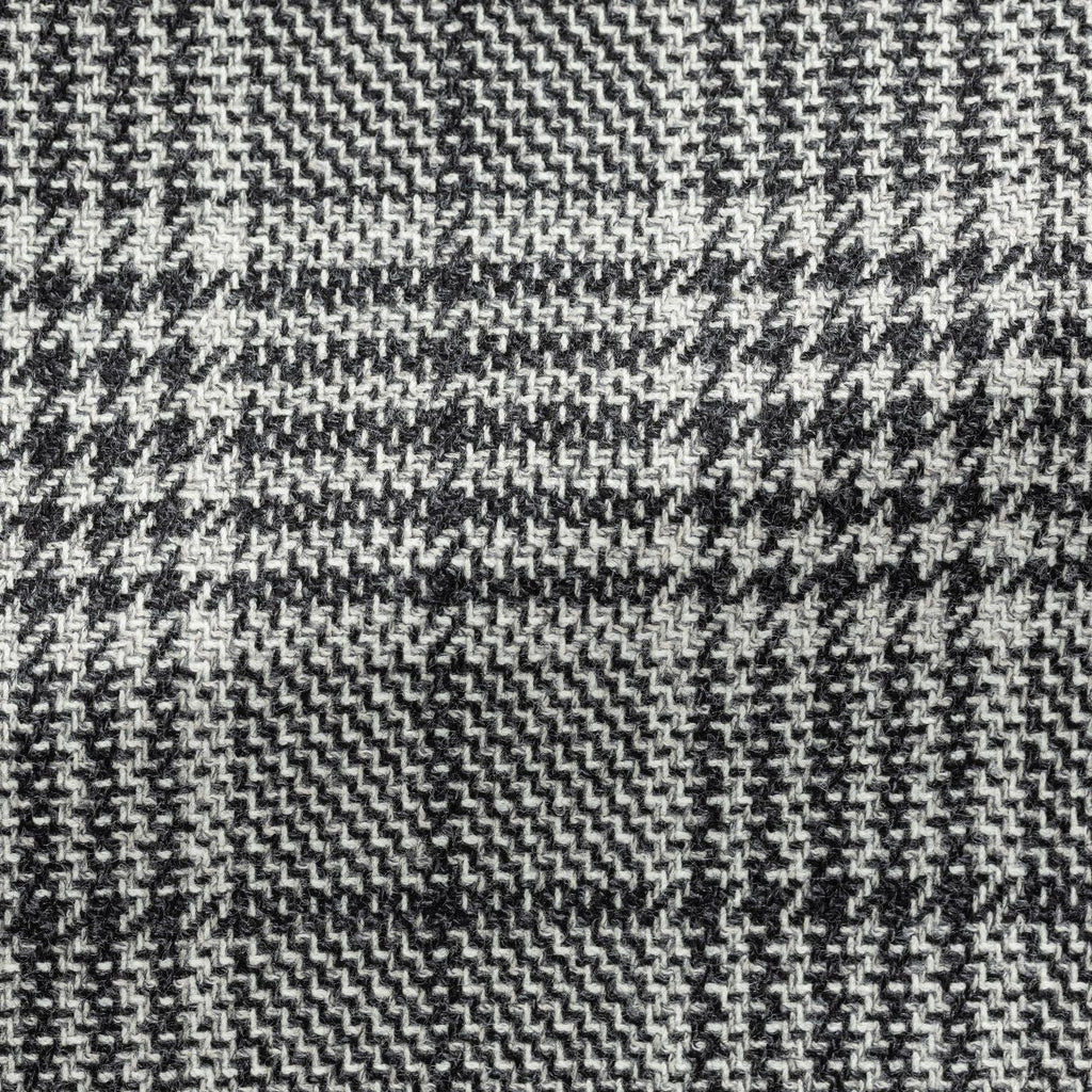 Loro-Piana-Black-White-Wool-Silk-GlencheckPC15320gr Fabric