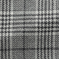 Loro-Piana-Black-White-Wool-Silk-GlencheckPC15320gr Fabric