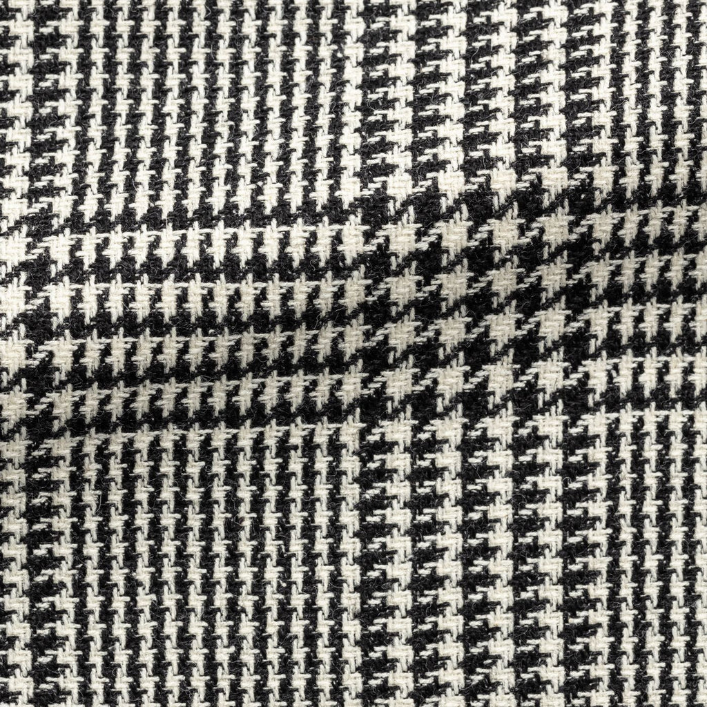 Ferla-Black-White-Wool-Alpaca-Silk-GlencheckPC19320gr Fabric