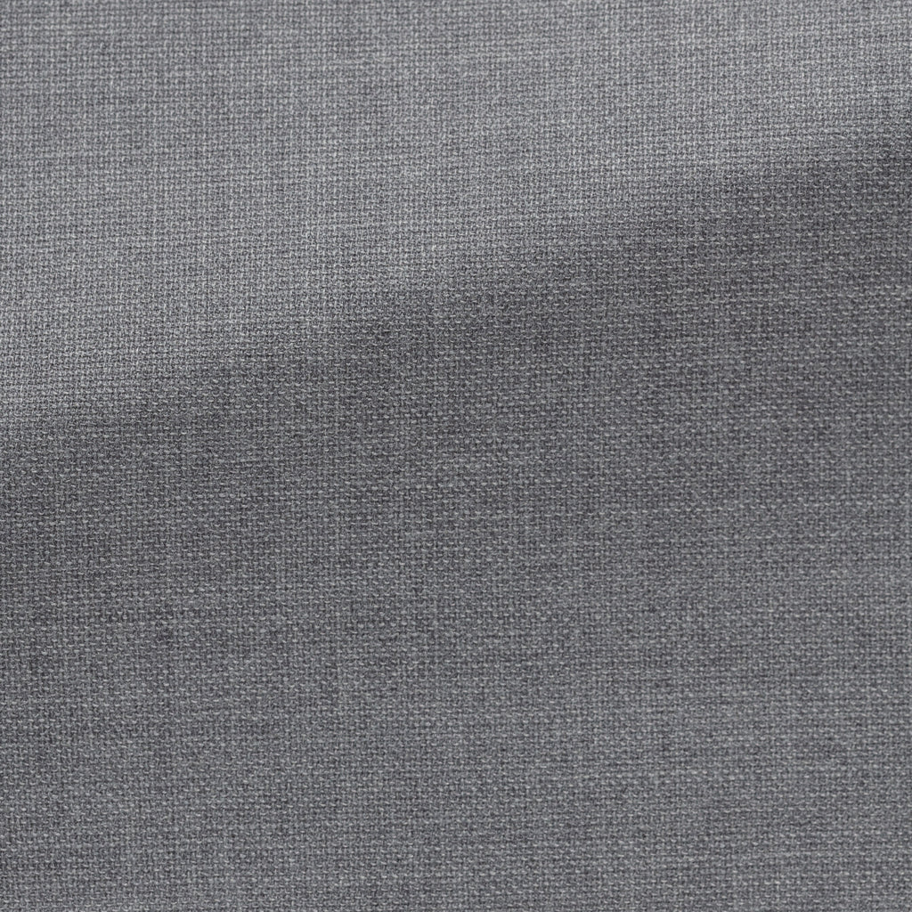 Loro Piana LIGHTMOVE Smoke Grey Stretch Wool & Silk Hopsack