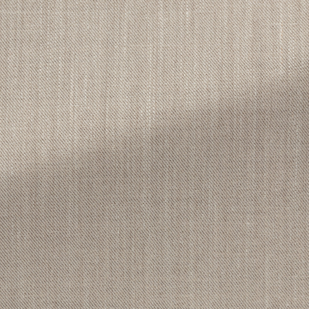 Loro Piana Oatmeal Stretch Wool Silk Linen Twill Inspiration