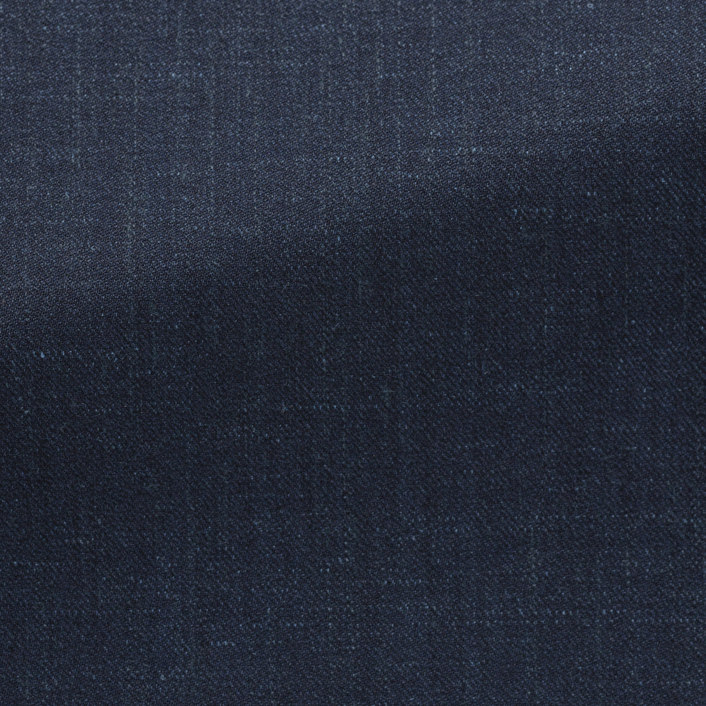 Loro Piana JERSELY Dark Indigo Jersey Stretch Wool, Silk & Linen Twill