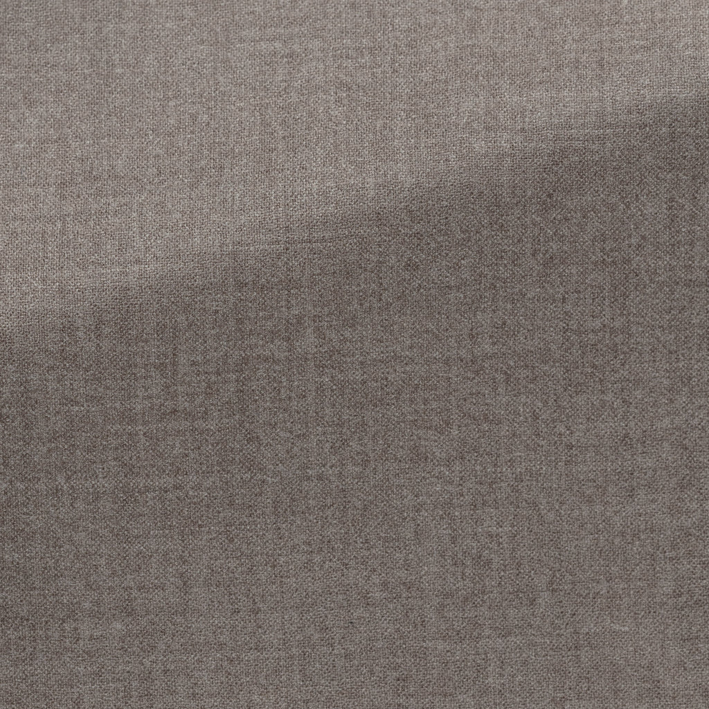 Loro Piana Taupe Stretch Cashmere Plain Weave