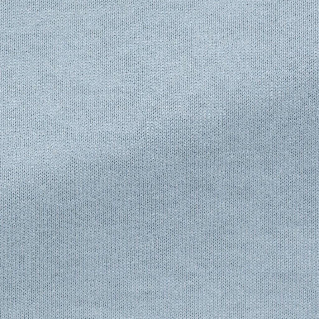 light blue cotton silk Made to measure Knitwear