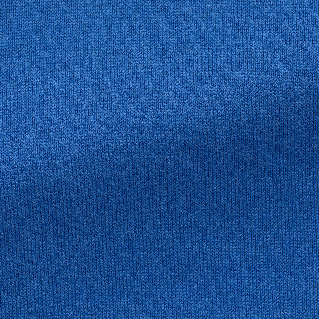marine blue cotton silk Made to measure Knitwear