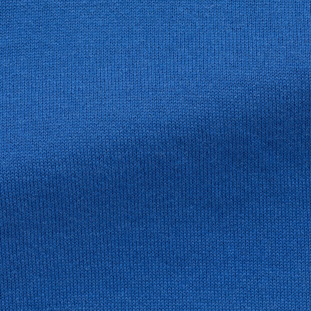 Bresciane Marine Blue Cotton & Silk Knit