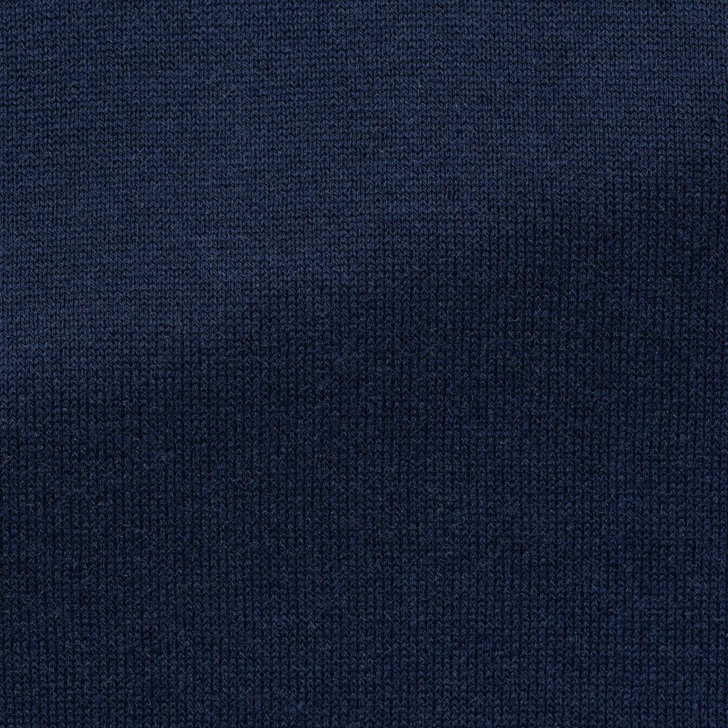 navy blue cotton silk Made to measure Knitwear
