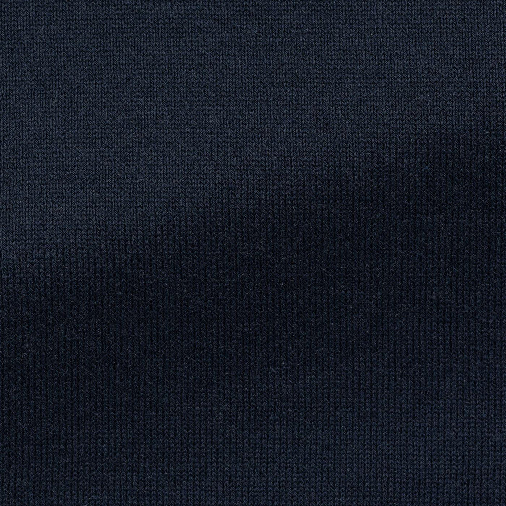 Bresciane Midnight Blue Cotton & Silk Knit