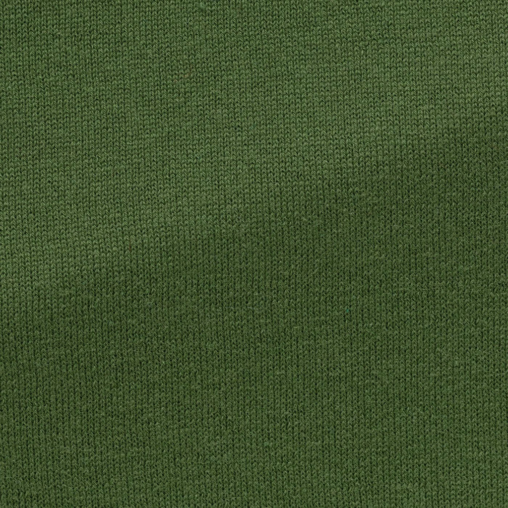 olive green cotton silk Made to measure Knitwear