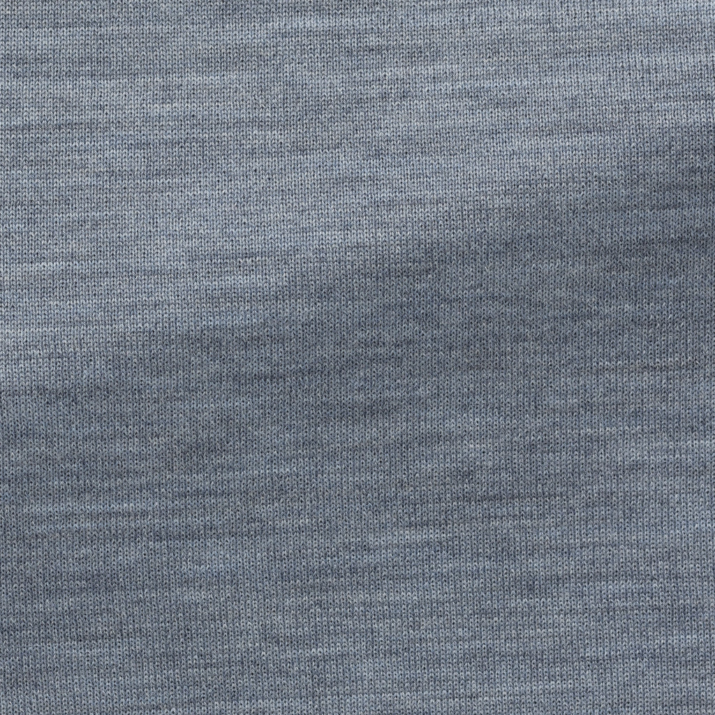 LP S160 light slate blue ultra fine merino Made to measure Knitwear