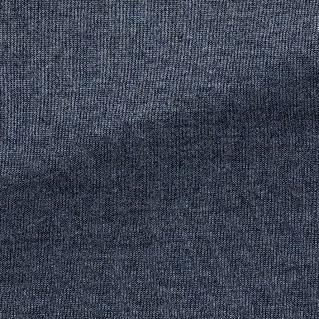 LP S160 mid slate blue ultra fine merino Made to measure Knitwear
