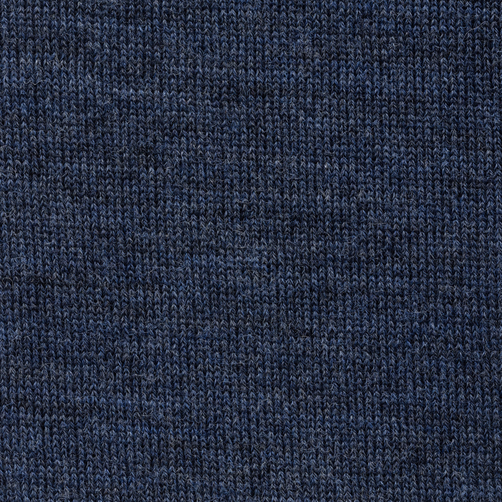 Zegna Baruffa Denim Blue Mélange Extra Fine Merino