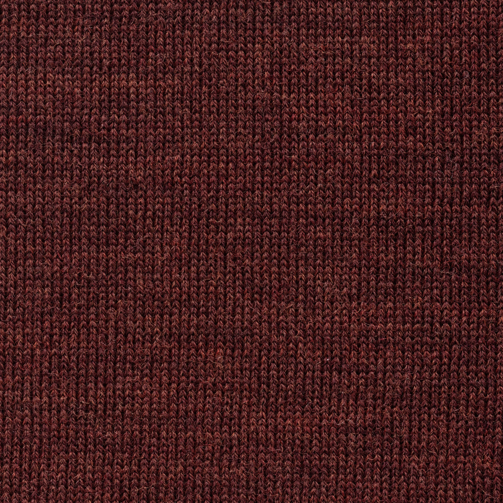 Zegna Baruffa Brick Red Mélange Extra Fine Merino