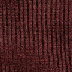 Zegna Baruffa Brick Red Mélange Extra Fine Merino Made to measure Knitwear