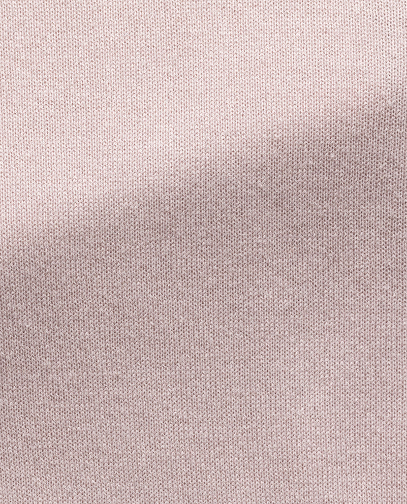 pale pink cotton cashmere Made to measure Knitwear