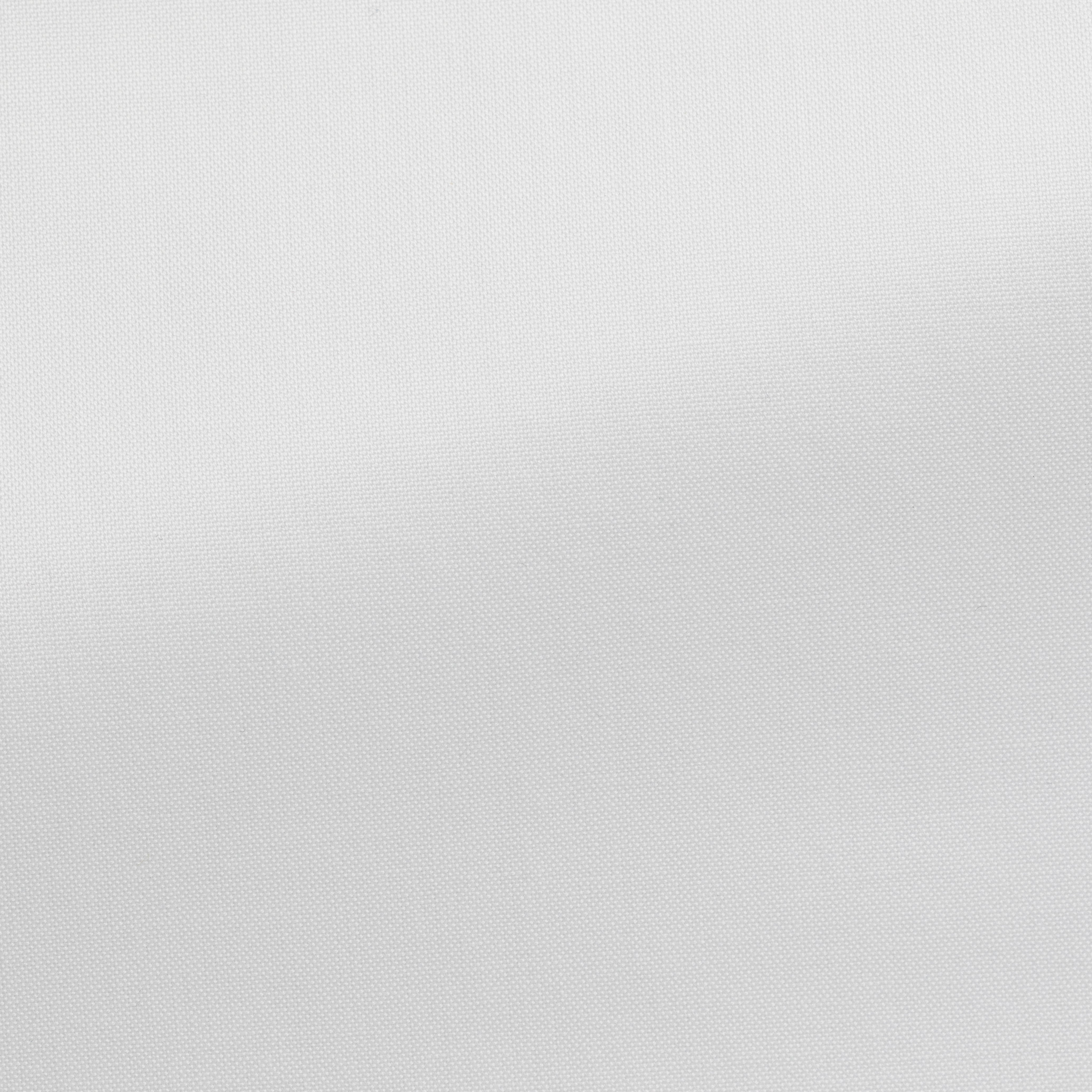 White 100 2 Natural Stretch Cotton Pinpoint