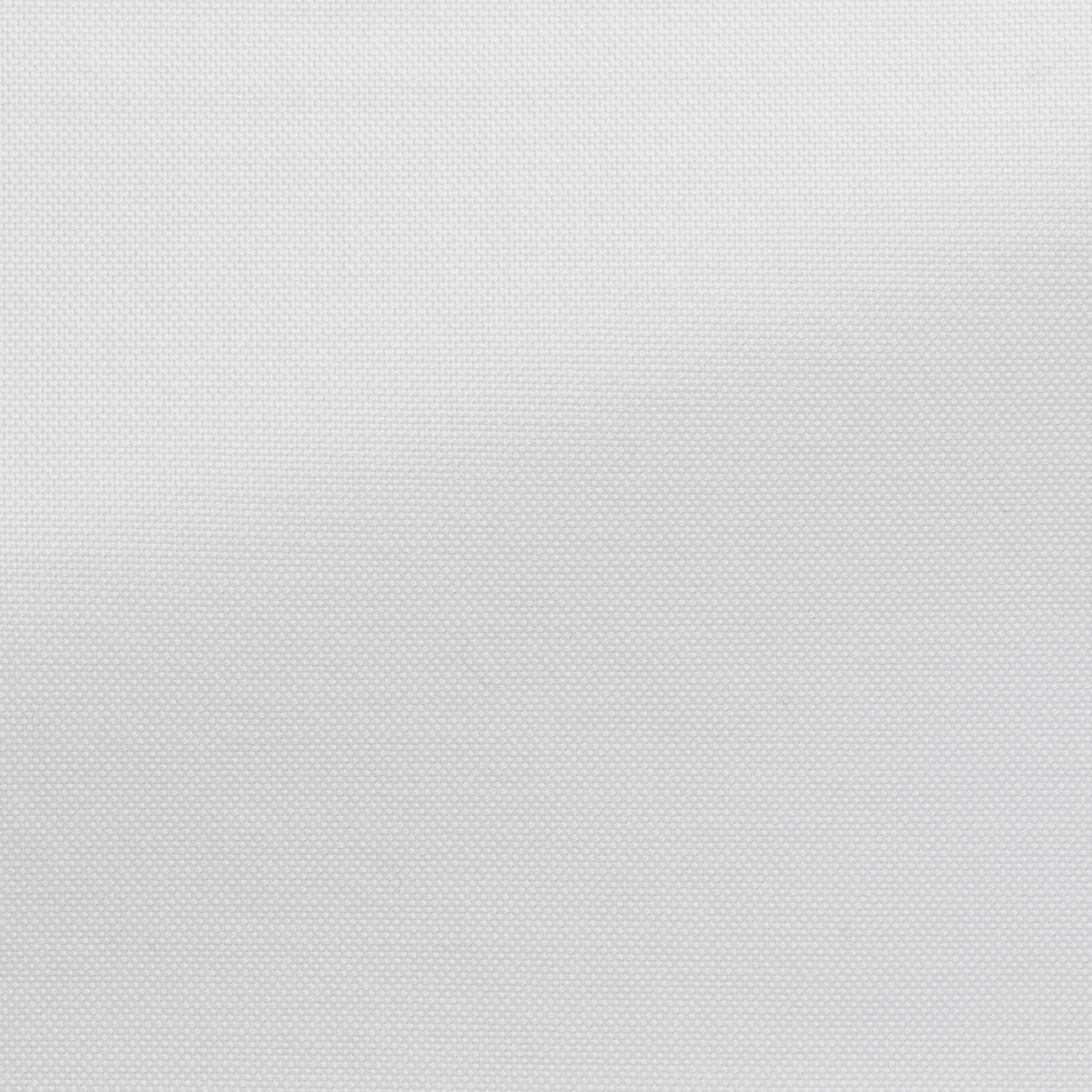 White Natural Stretch Cotton Oxford