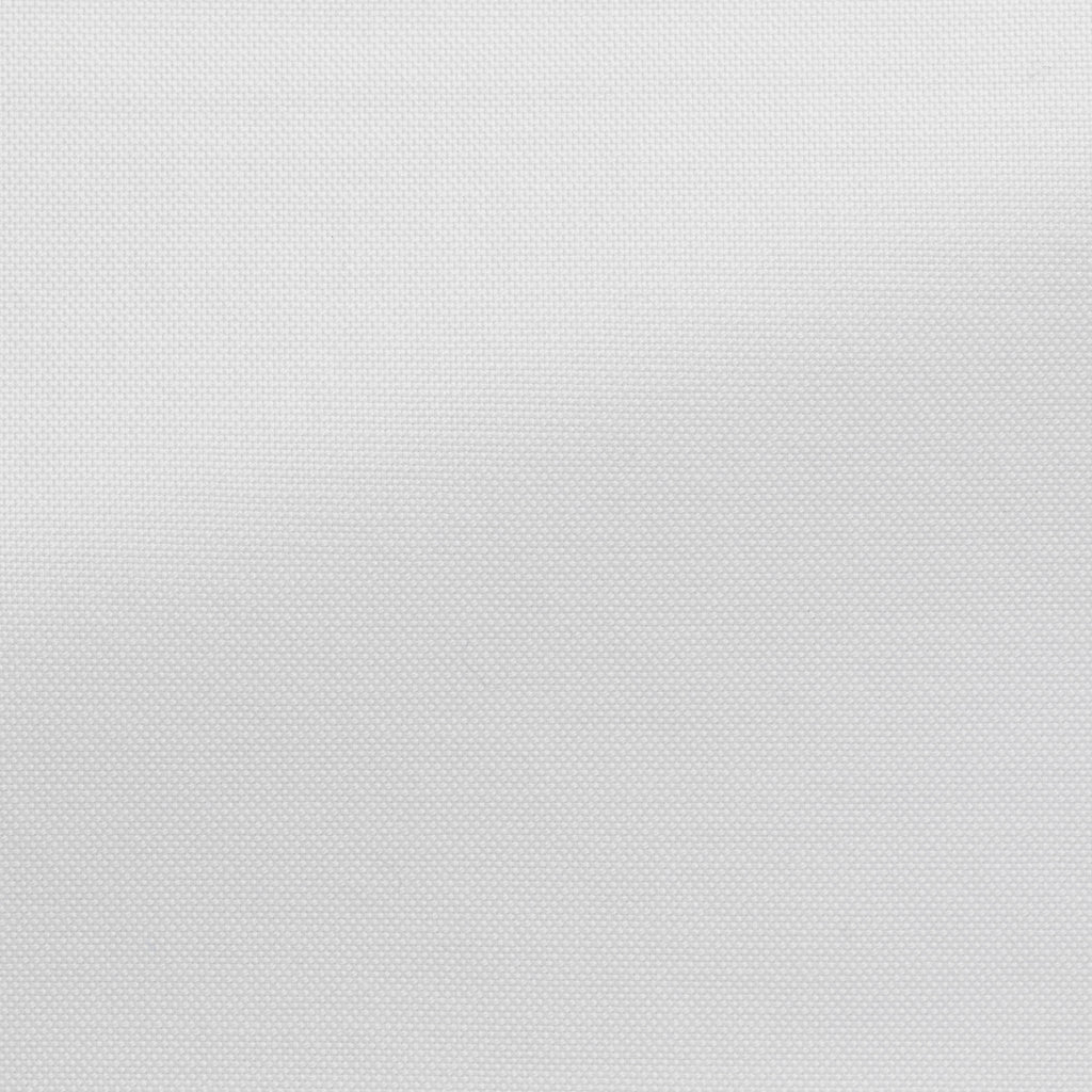 White Natural Stretch Cotton Oxford