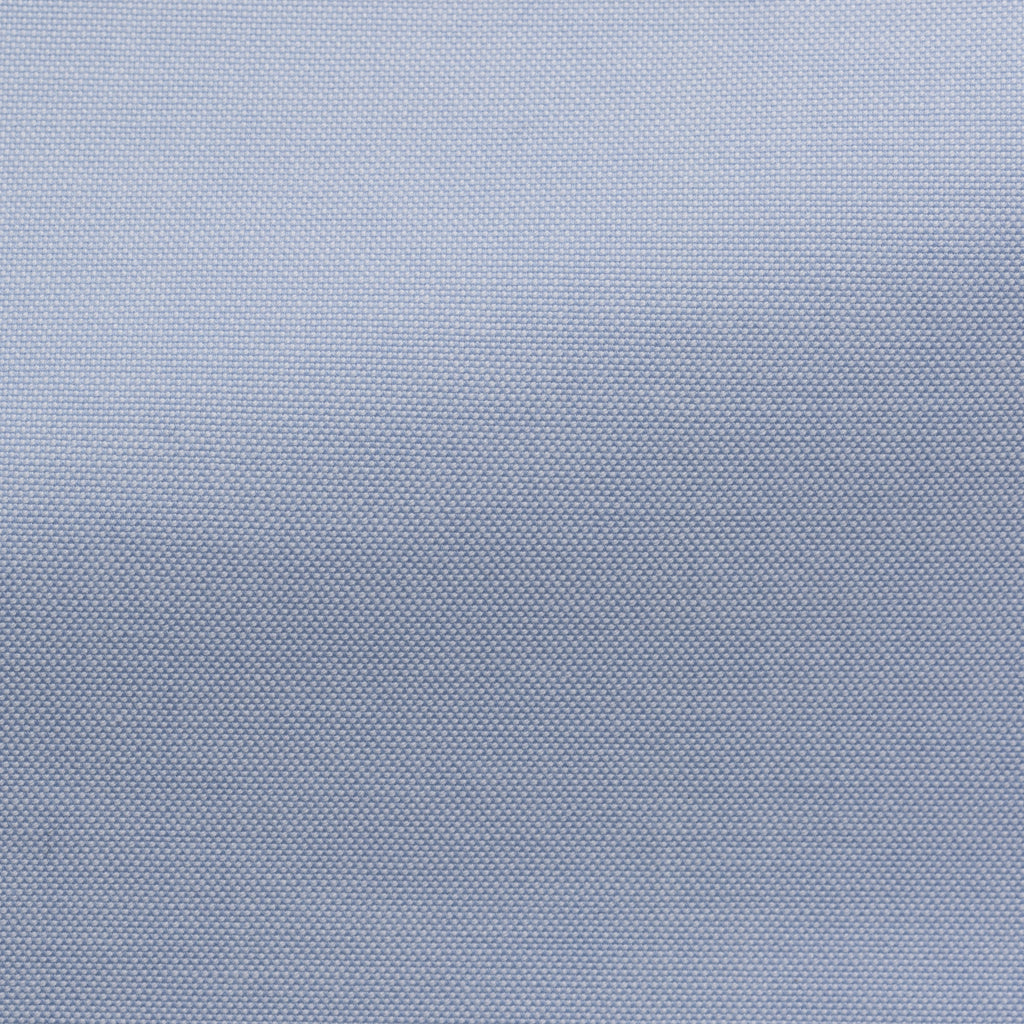 Light Blue Natural Stretch Cotton Oxford